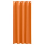 vidaXL Perdele 2 pcs Portocaliu intens 260 x 140 cm Poliester