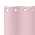 vidaXL Perdele cu perdele 2 pcs Roz bebeluș 140 x 140 cm Poliester vidaXL Perdele cu perdele 2 pcs Roz bebeluș 140 x 140 cm Poliester