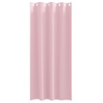 vidaXL Perdele cu perdele 2 pcs Roz bebeluș Poliester vidaXL Perdele cu perdele 2 pcs Roz bebeluș Poliester