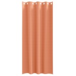 vidaXL Perdele cu perdele 2 pcs Terracota 245 x 140 cm Poliester