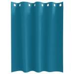 vidaXL Perdele cu perdele 2 pcs Turcoaz 140 x 140 cm Poliester