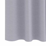 vidaXL Perdele cu perdele 2 pcs Gri metalic 225 x 140 cm Poliester vidaXL Perdele cu perdele 2 pcs Gri metalic 225 x 140 cm Poliester