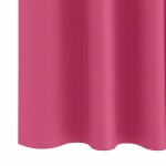 vidaXL Perdele cu perdele 2 pcs Roz intens 225 x 140 cm Poliester vidaXL Perdele cu perdele 2 pcs Roz intens 225 x 140 cm Poliester
