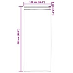 vidaXL Perdele cu perdele 2 pcs Roz intens 225 x 140 cm Poliester vidaXL Perdele cu perdele 2 pcs Roz intens 225 x 140 cm Poliester