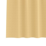 vidaXL Perdele cu perdele 2 pcs Bej 245 x 140 cm Poliester
