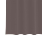 vidaXL Perdele cu perdele 2 pcs Maro închis 260 x 140 cm Poliester