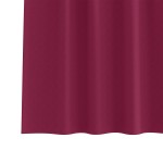 vidaXL Perdele opace cu perdele 2 pcs bordo 225 x 140 cm Poliester vidaXL Perdele opace cu perdele 2 pcs bordo 225 x 140 cm Poliester