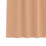 vidaXL Perdele cu perdele 2 pcs Maro deschis 260 x 140 cm Poliester