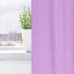 vidaXL Perdele Opaque cu Inel 2 pcs Violet 175 x 140 cm Poliester