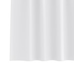 vidaXL Perdele opace cu perdele 2 pcs Alb pur 245 x 140 cm Poliester vidaXL Perdele opace cu perdele 2 pcs Alb pur 245 x 140 cm Poliester