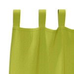 vidaXL Perdele cu perdele 2 pcs Verde măr 260 x 140 cm Poliester vidaXL Perdele cu perdele 2 pcs Verde măr 260 x 140 cm Poliester