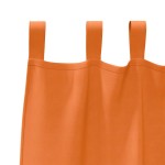 vidaXL Perdele 2 pcs Portocaliu intens 245 x 140 cm Poliester