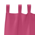vidaXL Perdele cu perdele 2 pcs Roz intens 245 x 140 cm Poliester vidaXL Perdele cu perdele 2 pcs Roz intens 245 x 140 cm Poliester