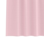 vidaXL Perdele cu perdele 2 pcs Roz bebeluș 245 x 140 cm Poliester