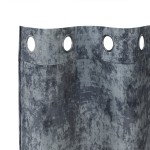 vidaXL Draperie cu perdele 2 pcs Argintiu 225 x 140 cm Catifea vidaXL Draperie cu perdele 2 pcs Argintiu 225 x 140 cm Catifea