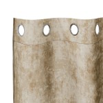vidaXL Draperii din catifea , 2 piese, cu œillets, crem, 140x140 cm vidaXL Draperii din catifea , 2 piese, cu œillets, crem, 140x140 cm