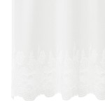 vidaXL Cortină din Dantelă cu perdele Alb 150 x 180 cm Poliester vidaXL Cortină din Dantelă cu perdele Alb 150 x 180 cm Poliester