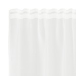 vidaXL Cortină din Dantelă cu perdele Alb 150 x 245 cm Poliester vidaXL Cortină din Dantelă cu perdele Alb 150 x 245 cm Poliester