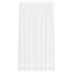 vidaXL Cortină din Dantelă cu perdele Floral Alb 200 x 220 cm Poliester vidaXL Cortină din Dantelă cu perdele Floral Alb 200 x 220 cm Poliester
