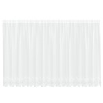 vidaXL Cortină din Dantelă cu perdele Floral Alb 400 x 140 cm Poliester vidaXL Cortină din Dantelă cu perdele Floral Alb 400 x 140 cm Poliester