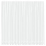 vidaXL Cortină din Dantelă cu perdele Floral Alb 400 x 220 cm Poliester vidaXL Cortină din Dantelă cu perdele Floral Alb 400 x 220 cm Poliester