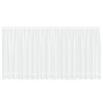 vidaXL Cortină din Dantelă cu perdele Floral Alb 500 x 140 cm Poliester vidaXL Cortină din Dantelă cu perdele Floral Alb 500 x 140 cm Poliester