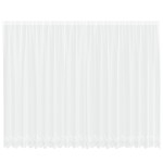 vidaXL Cortină din Dantelă cu perdele Floral Alb 500 x 245 cm Poliester vidaXL Cortină din Dantelă cu perdele Floral Alb 500 x 245 cm Poliester
