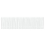 vidaXL Cortină din Dantelă cu perdele Floral Alb 600 x 120 cm Poliester vidaXL Cortină din Dantelă cu perdele Floral Alb 600 x 120 cm Poliester