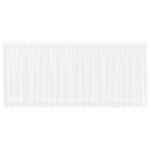 vidaXL Cortină din Dantelă cu perdele Floral Alb 600 x 180 cm Poliester vidaXL Cortină din Dantelă cu perdele Floral Alb 600 x 180 cm Poliester