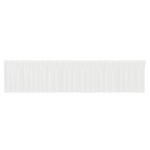 vidaXL Cortină din Dantelă cu perdele Floral Alb 750 x 120 cm Poliester vidaXL Cortină din Dantelă cu perdele Floral Alb 750 x 120 cm Poliester