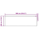 vidaXL Cortină din Dantelă cu perdele Floral Alb 900 x 280 cm Poliester vidaXL Cortină din Dantelă cu perdele Floral Alb 900 x 280 cm Poliester