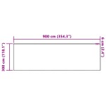 vidaXL Cortină din Dantelă cu perdele Floral Alb 900 x 300 cm Poliester vidaXL Cortină din Dantelă cu perdele Floral Alb 900 x 300 cm Poliester