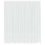 vidaXL Cortină din Dantelă cu perdele Alb 280 x 400 cm Poliester