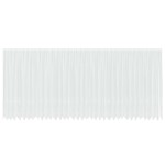 vidaXL Cortină din Dantelă cu perdele Alb 220 x 900 cm Poliester