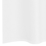 vidaXL Perdele cu perdele 2 pcs Alb 140 x 245 cm Poliester