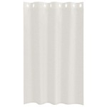 vidaXL Perdele cu perdele 2 pcs Crem 140 x 175 cm Poliester