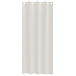 vidaXL Perdele cu perdele 2 pcs Crem 140 x 260 cm Poliester