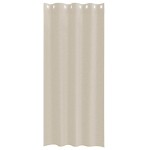 vidaXL Perdele cu perdele 2 pcs Nisip 140 x 245 cm Poliester vidaXL Perdele cu perdele 2 pcs Nisip 140 x 245 cm Poliester