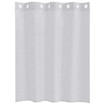 vidaXL Perdele cu perdele 2 pcs Gri deschis 140 x 140 cm Poliester