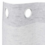 vidaXL Perdele cu perdele 2 pcs Gri deschis 140 x 175 cm Poliester