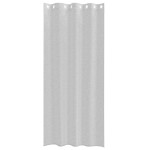 vidaXL Perdele cu perdele 2 pcs Gri deschis 140 x 245 cm Poliester