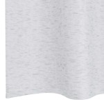 vidaXL Cortină din Voile 2 pcs Gri deschis 260 x 140 cm Poliester