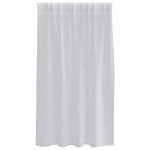vidaXL Perdele cu perdele 2 pcs Gri deschis 140 x 140 cm Poliester