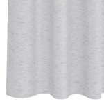 vidaXL Perdele cu perdele 2 pcs Gri deschis 140 x 140 cm Poliester
