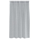 vidaXL Perdele cu perdele 2 pcs Gri închis 140 x 140 cm Poliester