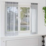 vidaXL Perdele cu perdele 2 pcs Gri închis 140 x 175 cm Poliester