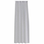 vidaXL Perdele cu perdele 2 pcs Gri închis 140 x 225 cm Poliester