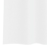 vidaXL Perdele cu perdele 2 pcs Alb 140 x 175 cm Poliester