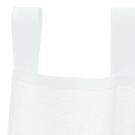 vidaXL Perdele cu perdele 2 pcs Alb 140 x 225 cm Poliester