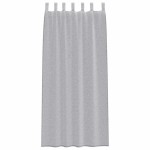 vidaXL Perdele cu perdele 2 pcs Gri închis 140 x 225 cm Poliester